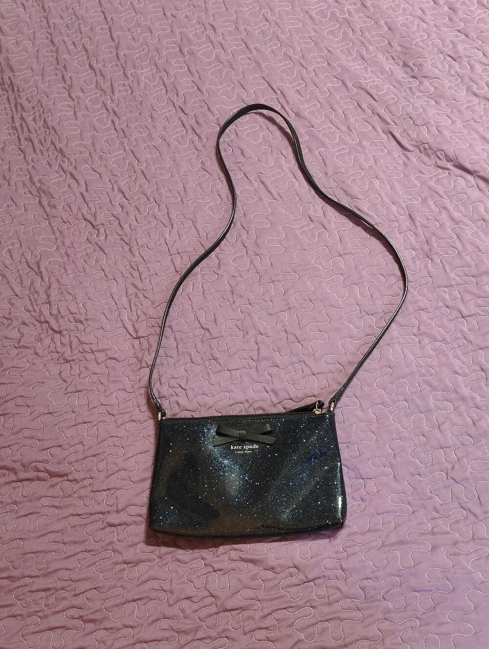 Kate Spade Mavis Street Amy Glitter Crossbody
